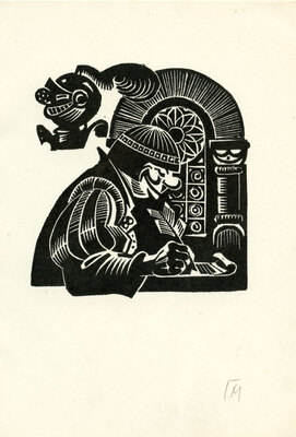 Малаков Георгий Васильевич. Лот из восьми авторских гравюр и каталога «100 гравюр Георгия Малакова» (1969)